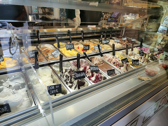 Section of ice-cream